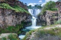 White River Falls in Central Oregon Royalty Free Stock Photo