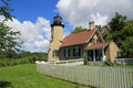 White River lighthouse Royalty Free Stock Photo