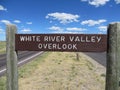 White River Valley Overlook, Badlands National Park, South Dakota Royalty Free Stock Photo