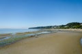 The White Rock beach at White Rock, Surrey, British Columbia, Canada Royalty Free Stock Photo