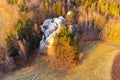 White rocks or Elephant rocks from above