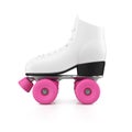 White roller skate