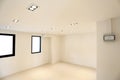 White room emply in Warm white Royalty Free Stock Photo