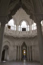 White Room inside the Sammezzano castle Royalty Free Stock Photo