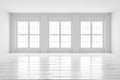 White room interior mock up Royalty Free Stock Photo