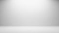 White room with a smooth floor and seamless transition between the Royalty Free Stock Photo