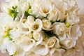 White Rose Bridal Flower Wedding Bouquet