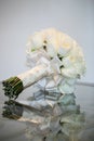 White Rose Wedding Bouquet