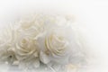 White roses bouquet Royalty Free Stock Photo