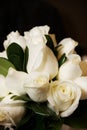 White Roses Bridal Bouquet