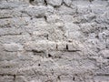 White roughly plastered wall of bricks second photo