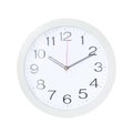 White round clock Royalty Free Stock Photo