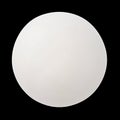 White Round Object on a Plain Surface in a Well-Lit Room During the Day Royalty Free Stock Photo