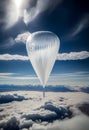 Weather balloon Royalty Free Stock Photo