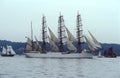 White Russian sailship Sedov Royalty Free Stock Photo