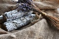 White Sage and Dried Lavender