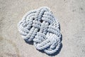 White sailor ropes Royalty Free Stock Photo