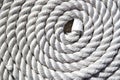 White sailor ropes Royalty Free Stock Photo