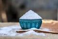 Table Salt also known as Sodium Chloride. Royalty Free Stock Photo