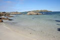 White sand beach, Iona Royalty Free Stock Photo