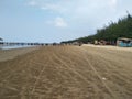 White Sand Beach in Rembang Regency