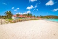 St Jean beach, St Barts, Caribbean Royalty Free Stock Photo