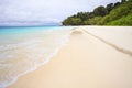 White sand beach of tachai island southern thailand