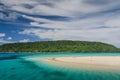 White sand beaches in the kingdom of Tonga