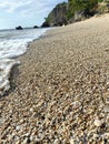 white sand coast Acapulco beach la union Philippines Royalty Free Stock Photo