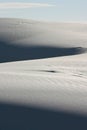 White sand dune Royalty Free Stock Photo