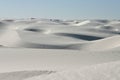 White sand dune Royalty Free Stock Photo