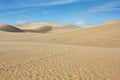 White sand dune in Mui Ne Royalty Free Stock Photo