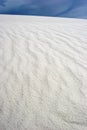 White sand dunes Royalty Free Stock Photo