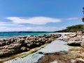 White Sand Hyams Beach, Jervis Bay, New South Wales Australia Royalty Free Stock Photo