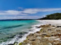 White Sand Hyams Beach, Jervis Bay, New South Wales Australia Royalty Free Stock Photo