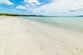 White sand in Puntaldia beach