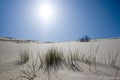 White Sand and Sun Royalty Free Stock Photo