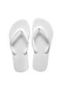 White sandal on white background.