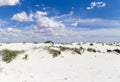 White Sands - Blue sky