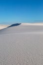 White Sands Desert in New Mexico Royalty Free Stock Photo