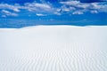 White Sands National Monument Royalty Free Stock Photo