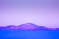 White Sands National Monument, New Mexico at sunset Royalty Free Stock Photo