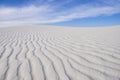 White Sands National Monument, New Mexico (USA) Royalty Free Stock Photo