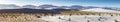 White Sands National Monument Panorama Royalty Free Stock Photo