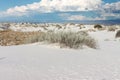 White Sands National Monument and Park in White Sands, New Mexico, Royalty Free Stock Photo