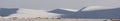 White Sands Panorama Royalty Free Stock Photo