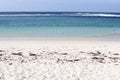 White sandy beach and blue ocean, Fitzgerald Coast in Munglinup, Western Australia Royalty Free Stock Photo