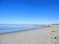 White sandy beach on Crane Beach Massachusetts