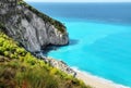 White Beach Turquoise Sea Greek Islands Royalty Free Stock Photo