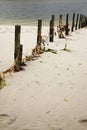 White sandy beach Morar, Scotland Royalty Free Stock Photo